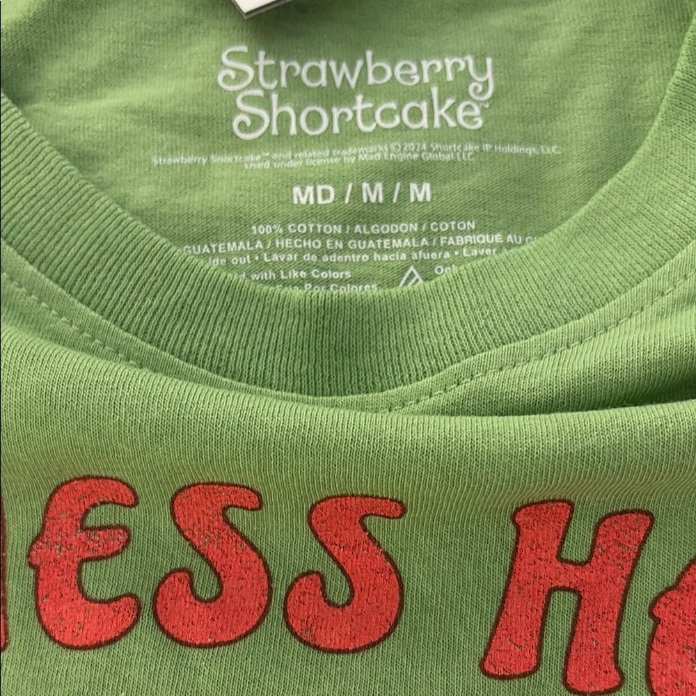 Women’s Strawberry Shortcake Graphic T-Shirt - Picture 2 of 3